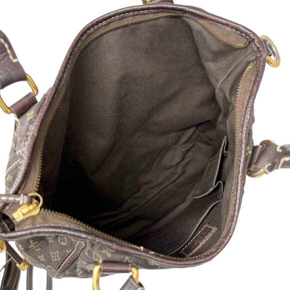 LOUIS VUITTON Vintage Monogram Mini Lin Buzasu Anjoul 2way Crossbody [106437] - Picture 12 of 14